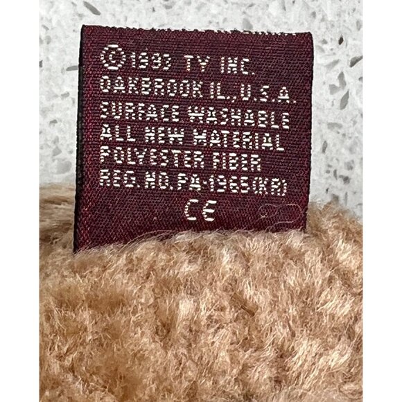 Ty Beanie Babies Humpback Camel Plush Toy With Decorative Blanket & Fringe - 8" - Picture 9 of 11